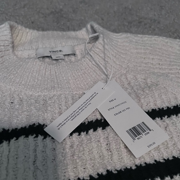 🆕Vince Ribbed Stripe Pullover - Picture 6 of 7